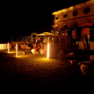 Luminarie esterne Wedding