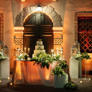 Torta Nuziale Illuminata